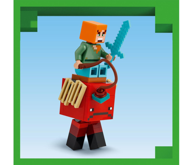 LEGO Minecraft 21266 Bitwa na moście Netheru - 1283659 - zdjęcie 5